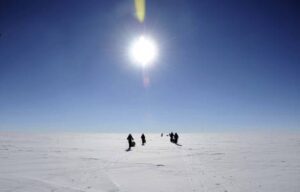 Portal a otra dimension en la Antartida