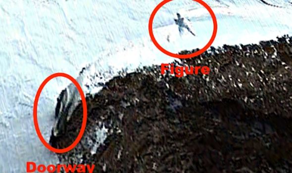 Captan la imagen de un gigante en la antartida